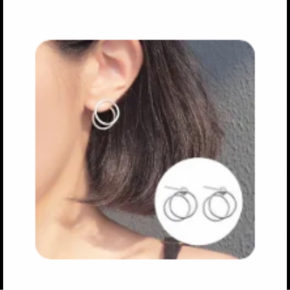 Elegant Sterling Silver Earrings